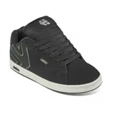 Championes urbanos Etnies modelo Fader, color blanco con detalles en azul marino y suela marrón.