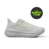 Championes deportivos American Sport modelo Bevan, de color blanco con suela chunky y tecnología memory foam.