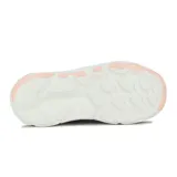 Championes de running Austral Champion Kid, color rosa claro con detalles en azul y suela blanca.