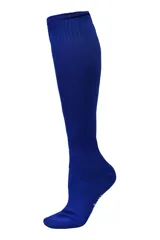 Medias largas de fútbol con diseño ergonómico y tejido transpirable, ideales para la práctica deportiva.