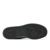 Championes New Balance modelo 480, color azul petróleo con detalles en blanco. Presentan una silueta de corte bajo, capellada de gamuza y malla, y logo 'N' lateral en blanco. La suela es de goma blanca con borde negro.