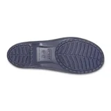 Botas de lluvia Crocs Freesail Chelsea negras, de caña baja y corte chelsea con paneles laterales elásticos.