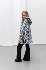 Pantalón Oxford de viscosa color borgoña.