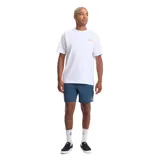 Remera Volcom ABG Workwear de manga corta y corte clásico, color blanco, con pequeño estampado gráfico en el pecho.