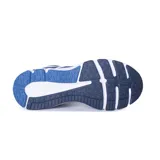 Championes de running Asics modelo Gel-Hypersonic 2, color azul marino con detalles en blanco. Presentan tecnología de amortiguación Gel en el talón y antepié, con capellada de malla transpirable.