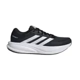 Championes Adidas Response 2 M para running, color negro con las tres tiras características en blanco y suela con amortiguación Cloudfoam.