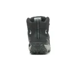 Botines de trekking Merrell Crosslander 3 Mid, color negro con detalles en gris. Capellada de cuero y malla impermeable, entresuela de EVA y suela de goma adherente.