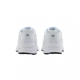 Championes urbanos New Balance modelo 740, color blanco con detalles en negro en la suela. Confeccionados en malla técnica y materiales sintéticos, cuentan con tecnología ABZORB en la entresuela para mayor amortiguación.