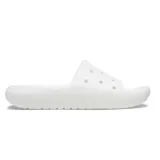 Sandalias Crocs Classic color negro, con agujeros en la parte superior y suela texturizada.