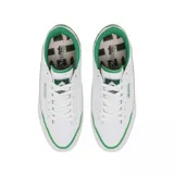 Championes Emerica Gamma X Shake Junt, color blanco con detalles en verde.