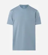Remera deportiva de manga corta y cuello redondo, confeccionada en tejido tech fleece con tecnología dry que facilita la transpiración y el secado rápido. Presenta un corte comfort holgado y diseño liso sin estampas.