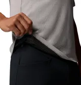 Remera deportiva Columbia Titanium modelo Driventure Short S de color gris, con diseño de manga corta y cuello redondo. Incorpora tecnologías Omni-Wick y Omni-Shade para protección solar y absorción de humedad.