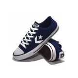 Championes Converse Star Player color azul marino con detalles en blanco.