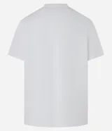Remera basica masculina Marfinno de corte comfort, confeccionada en algodon peruano de color azul marino, con cuello redondo y mangas cortas de diseño liso.