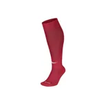 Medias de fútbol Nike Classic Academy con tecnología Dri-Fit para la gestión de la humedad. Presentan soporte en el arco del pie y refuerzos en talón y puntera para mayor durabilidad, con el logo de la marca bordado en el tobillo.
