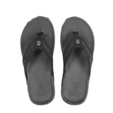 Ojotas de hombre Rip Curl modelo Search Mission Vibram, en color negro con suela antideslizante con detalles texturizados y correa transpirable.