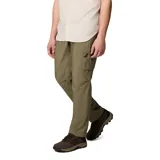 Pantalón cargo de trekking marca Columbia, modelo Silver Ridge Utility, color verde militar. Cuenta con múltiples bolsillos, diseño recto y cómodo ajuste.