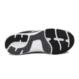 Championes Asics Gel-Pacemaker 3, de color negro con detalles en blanco y gris. Diseñados para running y entrenamiento, cuentan con capellada de malla transpirable, el característico logo de la marca en el lateral y entresuela amortiguada.