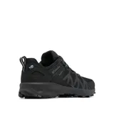 Championes de trekking Columbia Peakfreak II OutDry, color negro, con parte superior de malla impermeable y transpirable, suela Adapt Trax y sistema de ajuste con cordones.