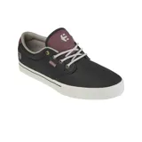 Championes Etnies Jameson 2 Eco, color negro con suela blanca.