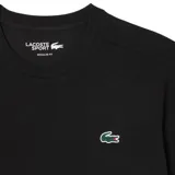 Remera de cuello redondo Lacoste Sport, de corte regular, confeccionada en tejido de algodón. Presenta el logo del cocodrilo bordado en el pecho.