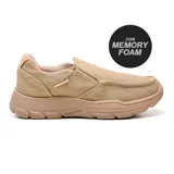 Zapato casual Hi-Tec Trujillo color beige con suela marrón.