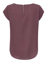 Camiseta básica negra de manga corta, con cuello redondo y diseño de espalda más larga.