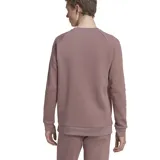 Buzo Adidas Adicolor Essentials Trefoil color marrón claro, de corte clásico, cuello redondo y logo bordado en el pecho.