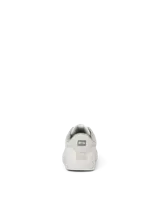 Championes blancos de Jack & Jones con suela de goma, puntera redonda y forro de malla.