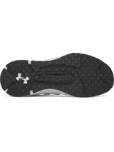 Championes de entrenamiento Under Armour Phantom X, de color blanco con detalles en negro, diseño moderno con amortiguación y suela de goma.