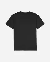 Remera Lost modelo Rad Ripper de manga corta y cuello redondo en color negro, con estampa frontal en color blanco.