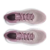 Championes Under Armour Rogue 5 color lila con suela blanca, ideales para running.