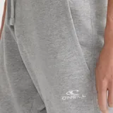 Pantalón de jogging gris con cordón ajustable en la cintura, bolsillos laterales y logo pequeño de la marca O'Neill estampado en la pierna izquierda.