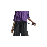 Pantalón Adidas True Black Denim de corte ancho y relajado, con cintura elástica ajustable mediante cordón y diseño inspirado en el estilo deportivo y urbano.