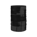 Cuello multifuncional Buff Coolnet Uv® Wety Graphite, color negro con logo de la marca.