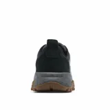 Championes Columbia Fairbanks Low de senderismo, color gris con detalles en negro y suela de goma color marrón. Presentan parte superior de malla transpirable con refuerzos en el talón y puntera, entresuela TechLite para amortiguación y suela Omni-Grip para mayor tracción.