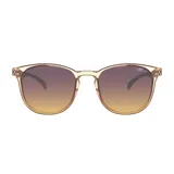 Lentes de sol Mormaii modelo Phuket color B61A7, con armazón translúcido en tono tostado y micas degradadas.