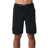 Boardshort de baño negro Rip Curl Sseries Trip Cordura, con cordón ajustable en la cintura, bolsillo lateral con cierre y detalle de la marca estampado en la pierna izquierda.