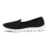 Zapatillas casuales Actvitta de estilo slip-on, confeccionadas en tejido de malla (mesh) color azul marino, con suela blanca de goma flexible y diseño ergonómico.