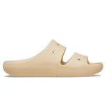 Sandalias Crocs Classic de dos tiras, confeccionadas en material Croslite ligero y flexible, con diseño ergonómico y perforaciones para personalización con Jibbitz.