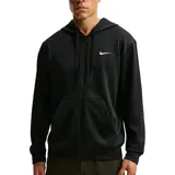 Campera Nike Hyverse con cierre frontal completo, capucha con cordones ajustables, bolsillos tipo canguro y logo de la marca bordado en el pecho.