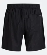 Bermuda de corte casual confeccionada en una mezcla de viscosa y cáñamo, con textura ligera. Presenta cintura elástica con cordón ajustable, bolsillos laterales y una pequeña etiqueta decorativa en el ruedo.