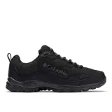 Championes de trekking Columbia modelo Firecamp III, color negro. Presentan un diseño impermeable con tecnología Omni-Tech, entresuela TechLite para amortiguación y suela Omni-Grip para mayor tracción en diversos terrenos.
