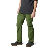 Pantalón Columbia Landroamer de corte recto, color verde oliva, con bolsillos laterales tipo cargo y rodillas articuladas. Confeccionado en tejido ripstop resistente con acabado repelente al agua y a las manchas.
