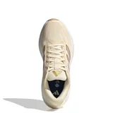 Championes de running Adidas Response 2 para mujer, en color beige con detalles en lila y dorado, con suela Cloudfoam.