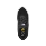 Championes Etnies Joslin Vulc, color negro con detalles en blanco.
