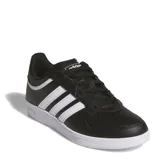 Championes Adidas Hoops 4.0, color negro con detalles blancos, de estilo urbano.