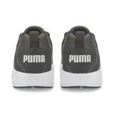 Championes Puma Comet 2 Alt Beta, color gris con detalles en blanco.