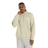 Canguro con capucha New Balance color verde claro, con logo estampado en el pecho y bolsillo frontal tipo canguro.