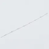 Pulsera de plata 925 compuesta por una cadena de eslabones circulares intercalados con pequeñas esferas satinadas.